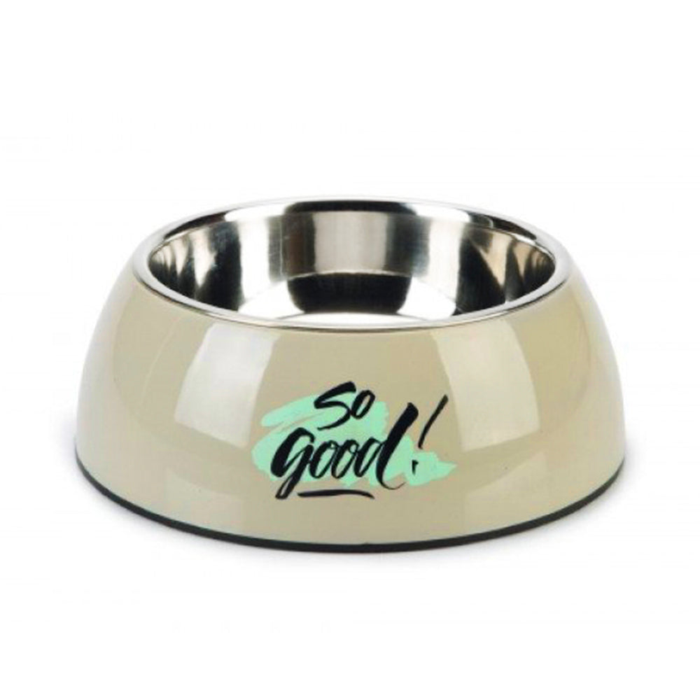 Hundenapf von beeztees in grau 350 ml-PetsFinest