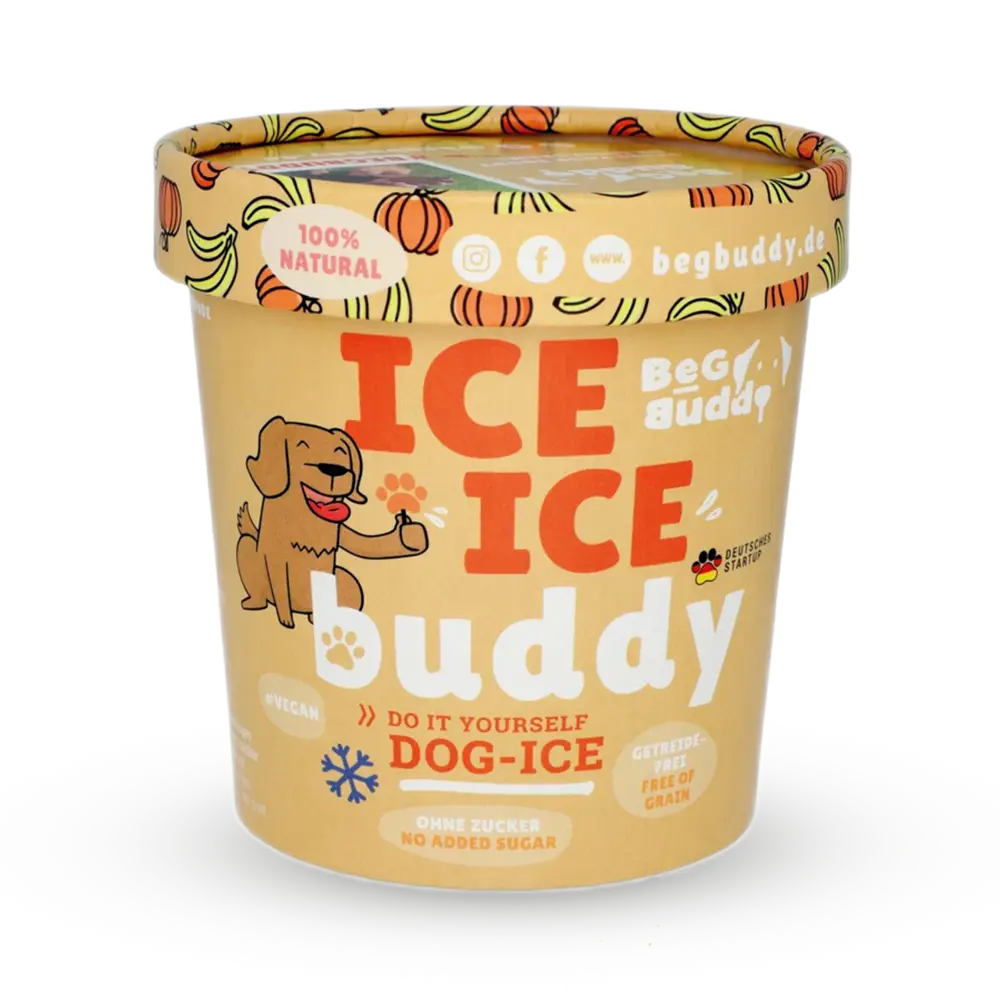 Beg Buddy | Hundeeis Pulver Banane Kürbis 66g