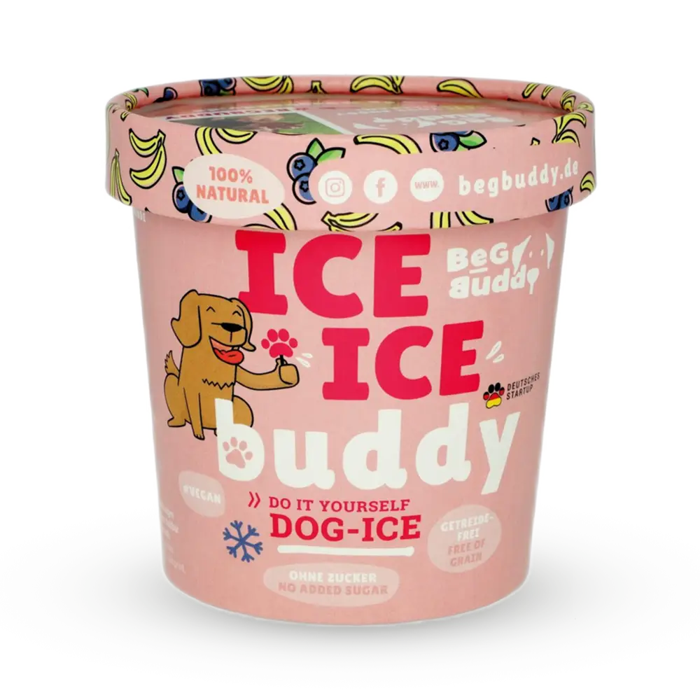 Beg Buddy | Hundeeis Pulver Blaubeere Banane 66g