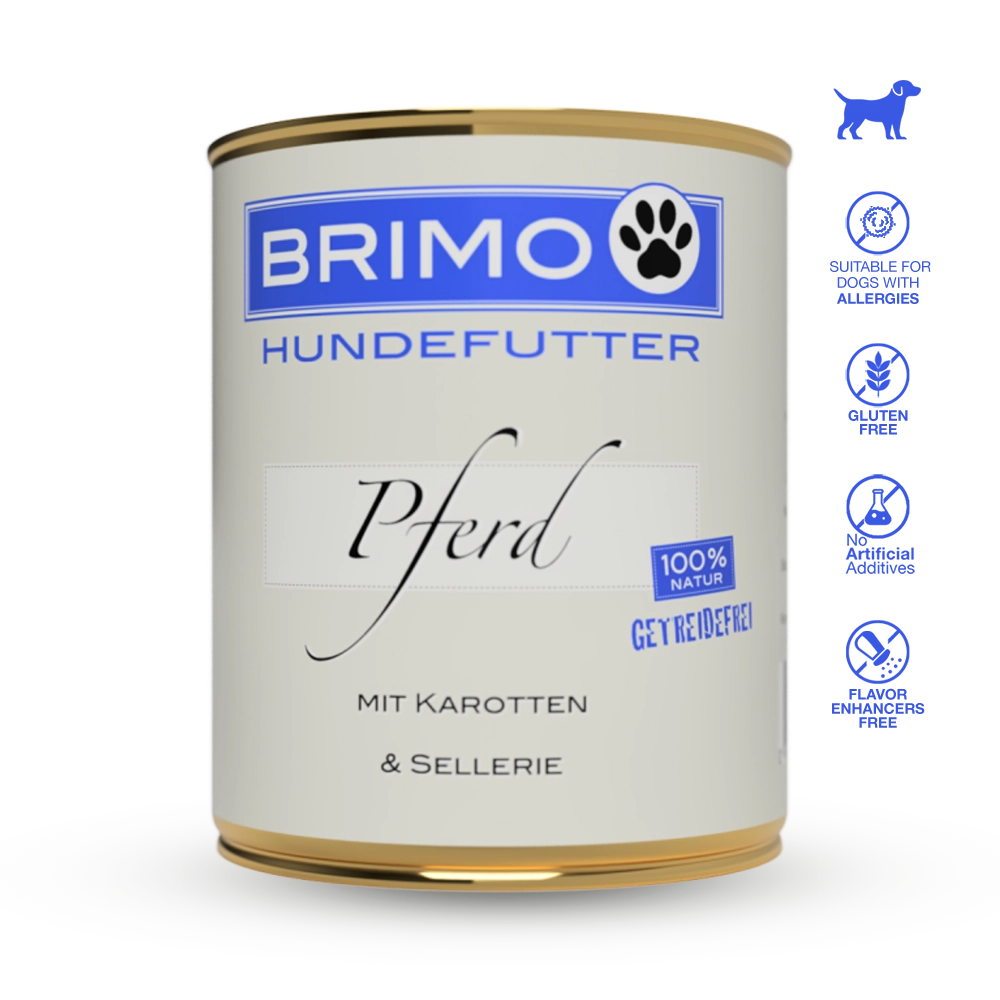 Brimo | Pferd mit Karotte