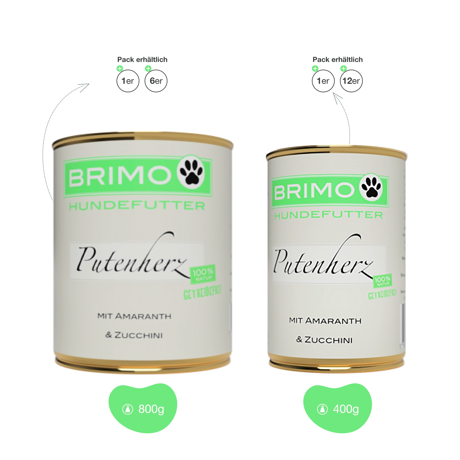 Brimo | Putenherz mit Amaranth