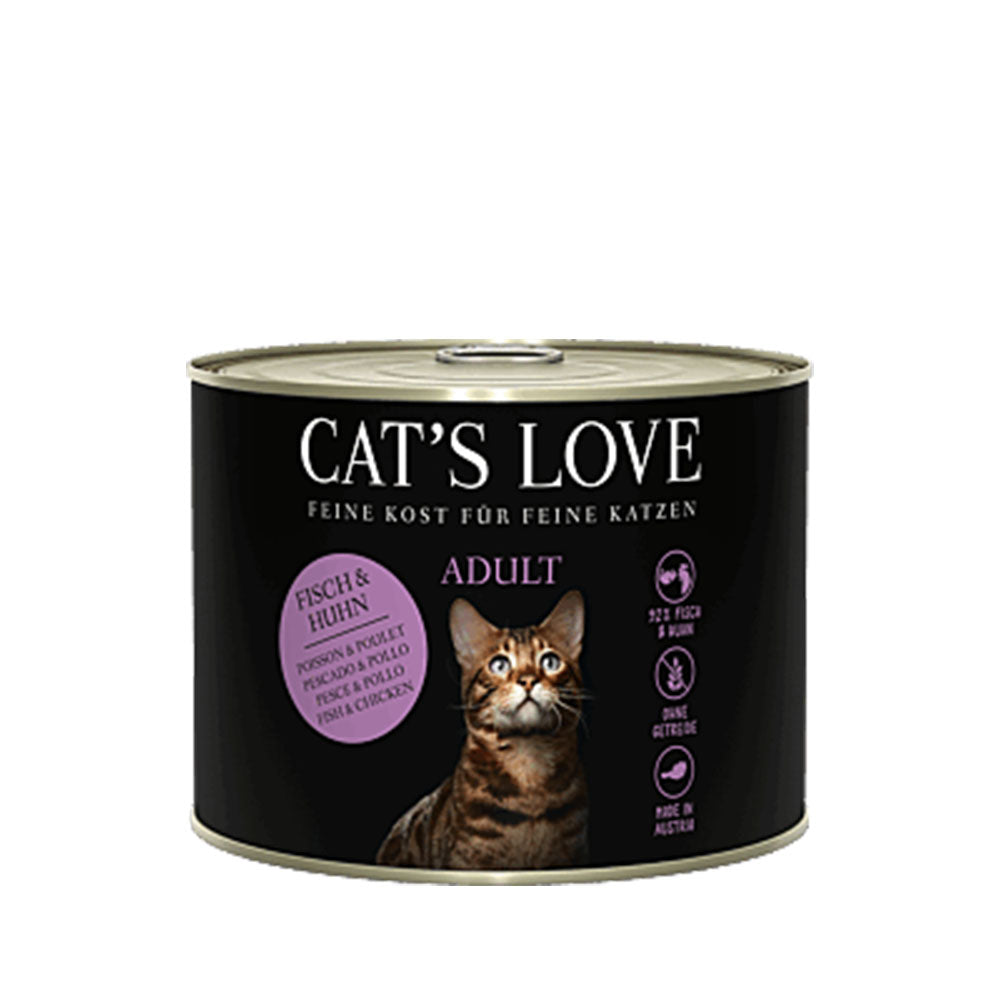 CAT'S LOVE | ADULT Lachs & Huhn-PetsFinest