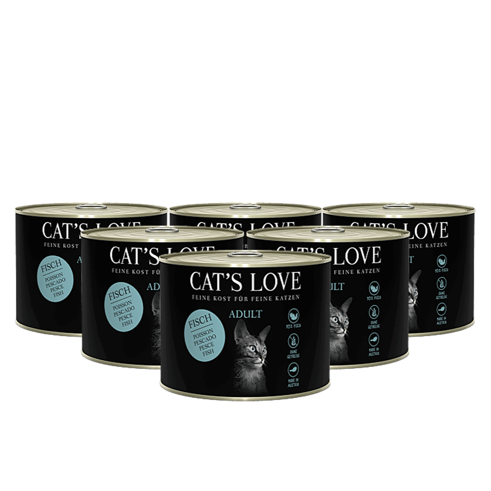 CAT'S LOVE | ADULT Lachs Pur-PetsFinest