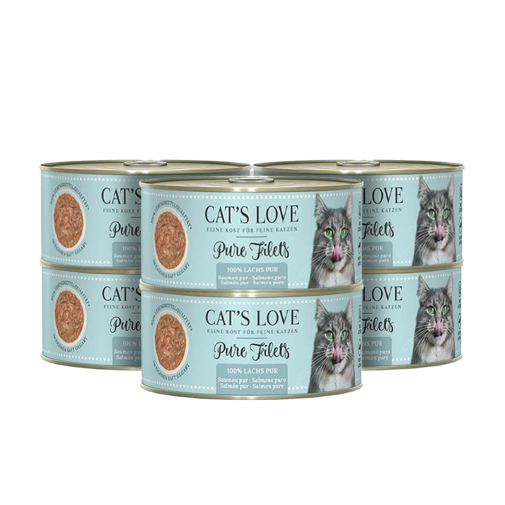 CAT'S LOVE | FILET Pur - Lachs-PetsFinest