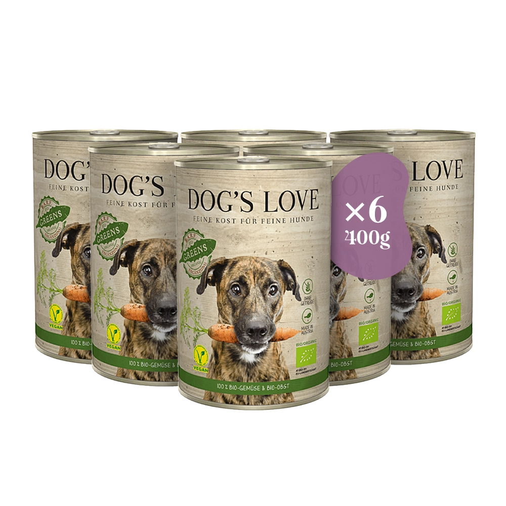DOG'S LOVE | BIO Greens Vegan-PetsFinest