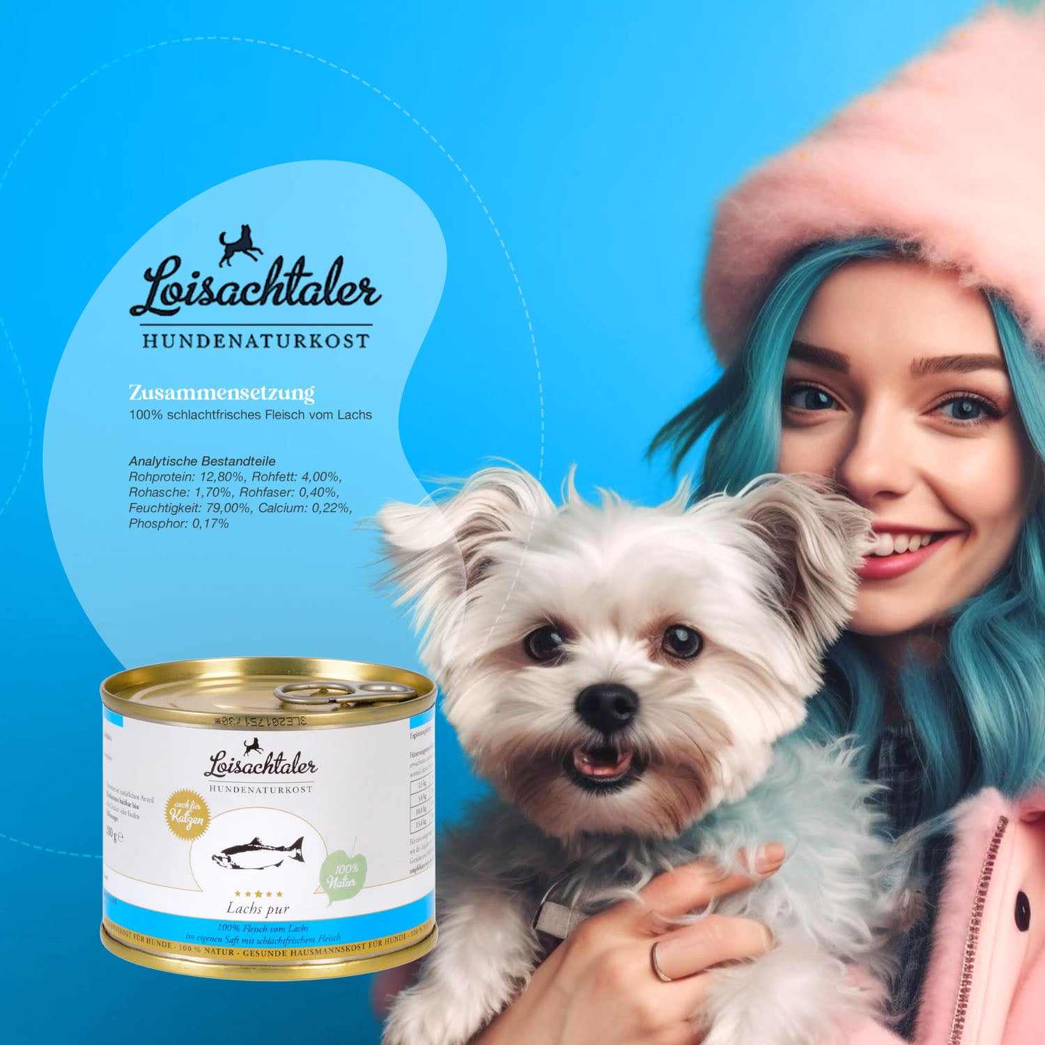 Loisachtaler - Lachs pur-PetsFinest