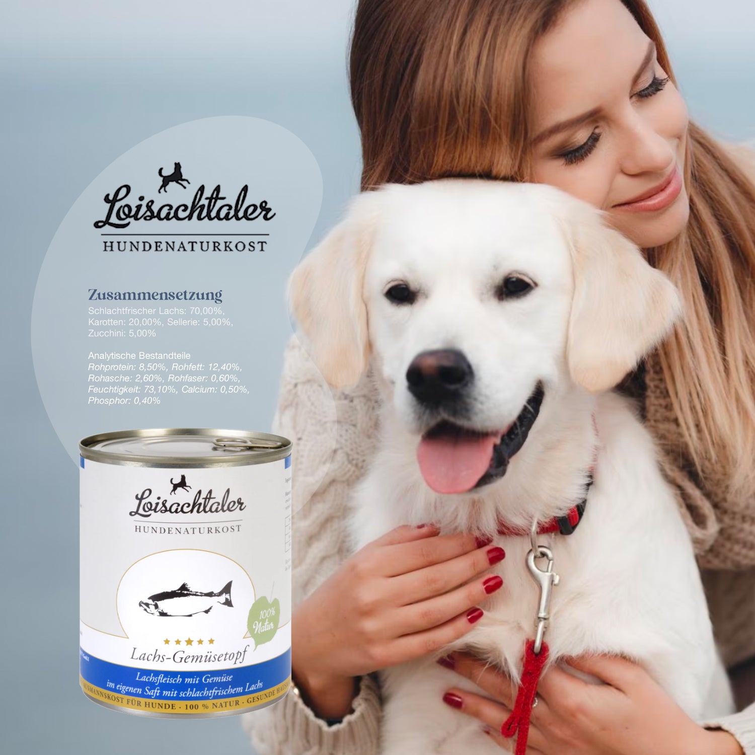 Loisachtaler - Lachs-Gemüsetopf-PetsFinest