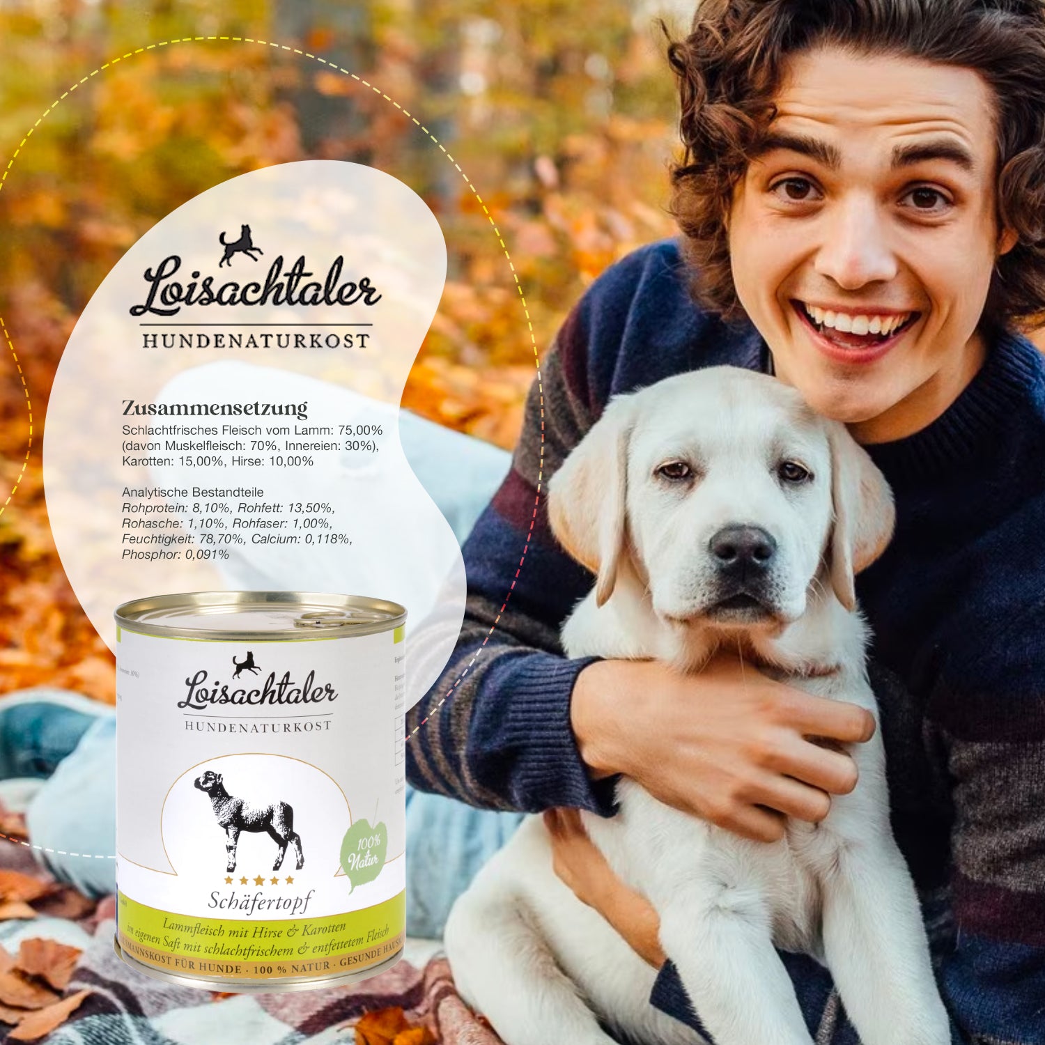Der Loisachtaler - Schäfertopf von PetsFinest macht Hundehalter und ihre Junghunde glücklich.