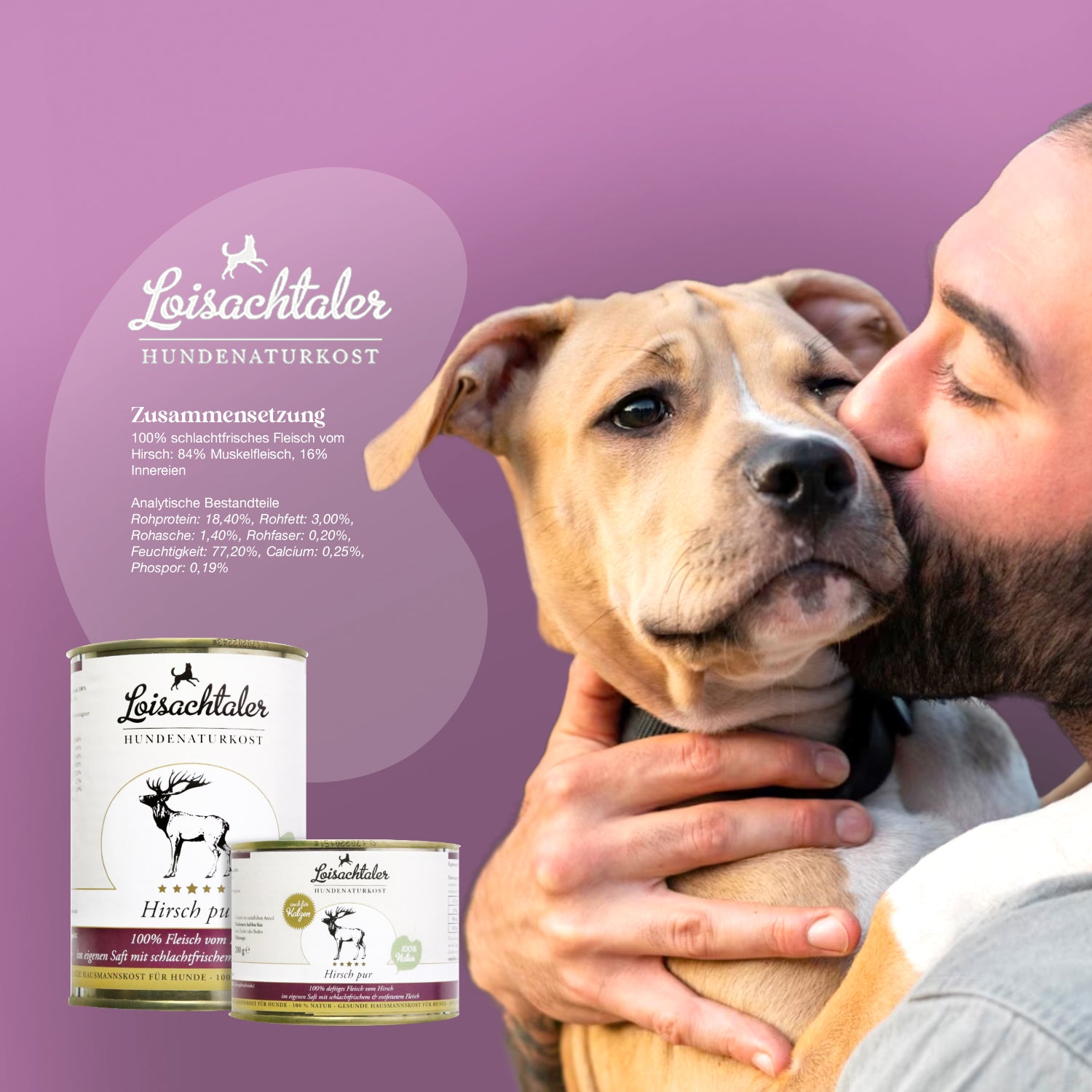 Loisachtaler - Hirsch pur-PetsFinest