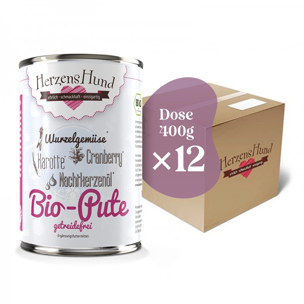 HerzensHund | Bio-Pute mit Bio-Karotte