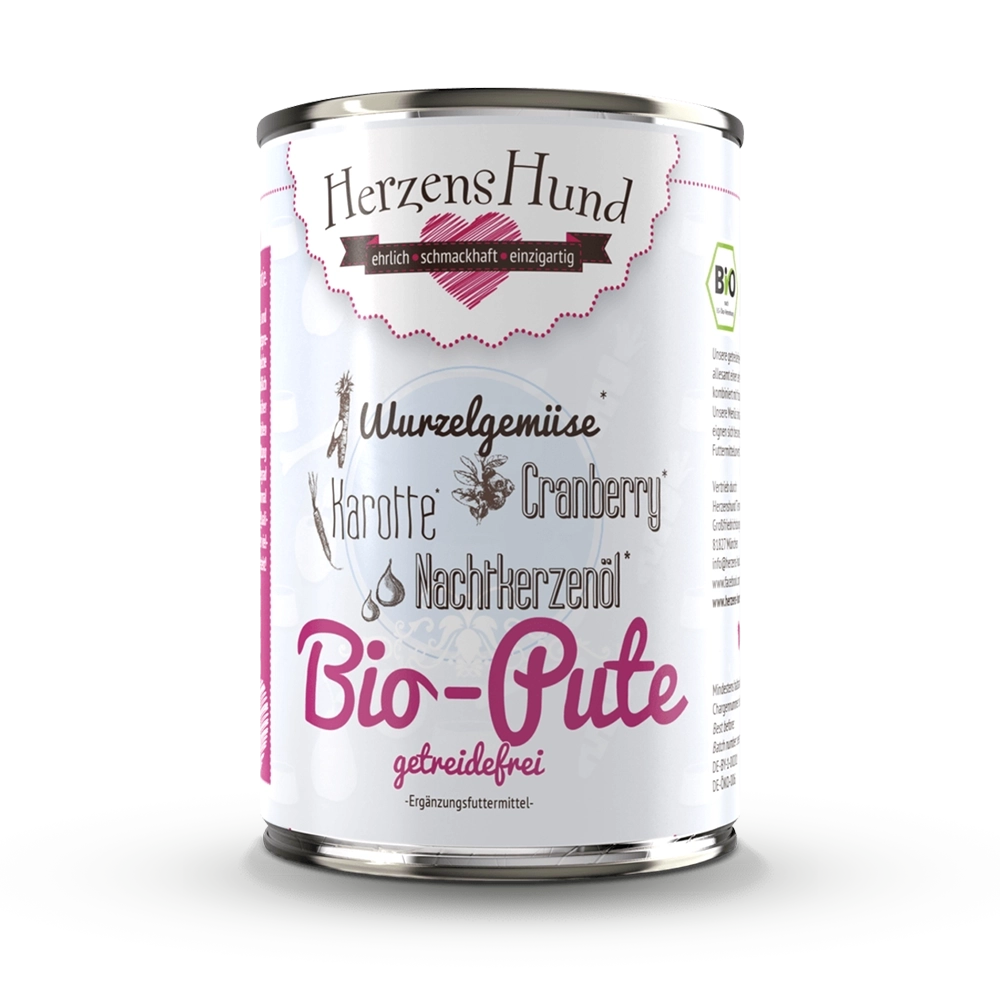 HerzensHund | Bio-Pute mit Bio-Karotte