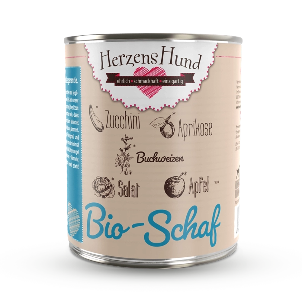 HerzensHund | Schaf mit Bio-Gemüse
