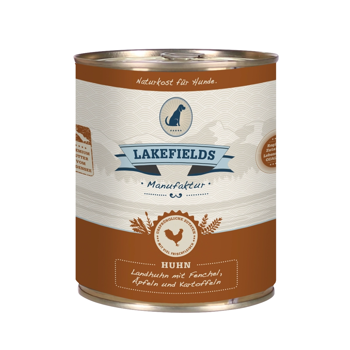 Lakefields | Landhuhn mit Fenchel, Äpfeln und Kartoffeln