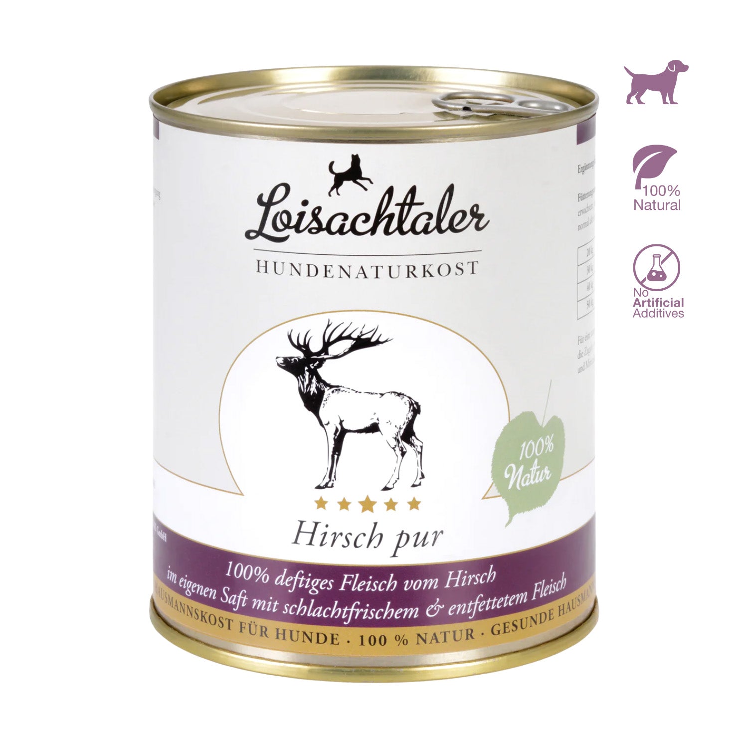 Loisachtaler - Hirsch pur-PetsFinest