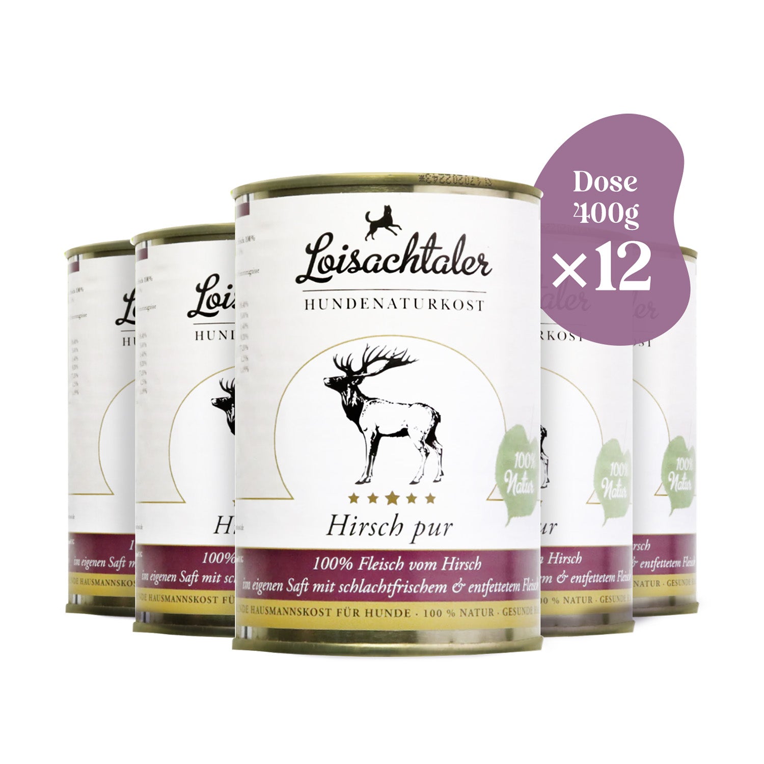 Loisachtaler - Hirsch pur-PetsFinest