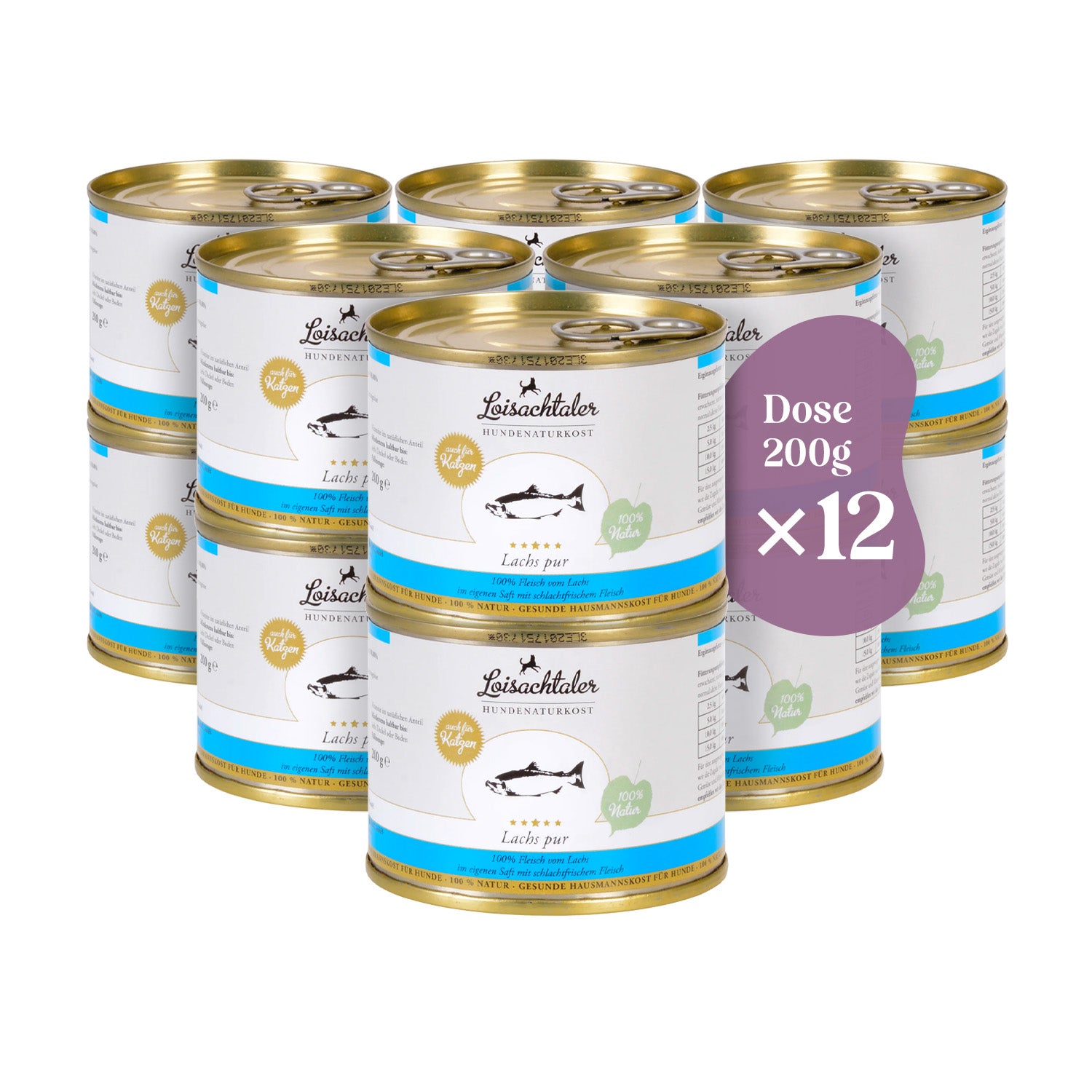 Loisachtaler - Lachs pur-PetsFinest