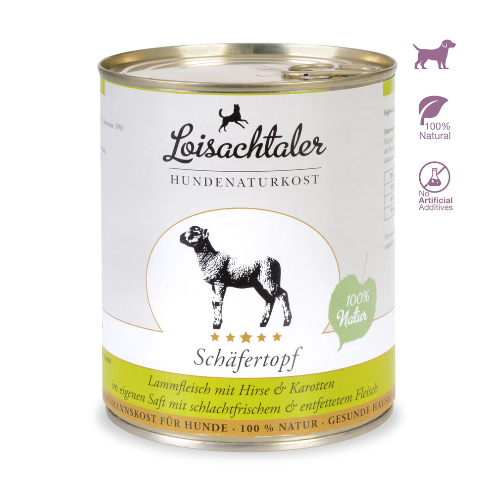 Der Loisachtaler - Schäfertopf von PetsFinest ist 100 % Natur.