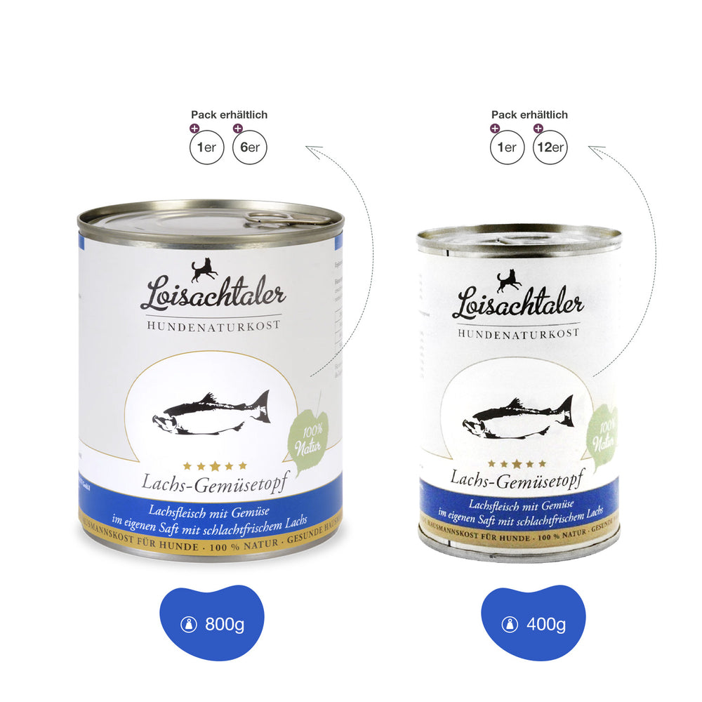 Loisachtaler - Lachs-Gemüsetopf-PetsFinest