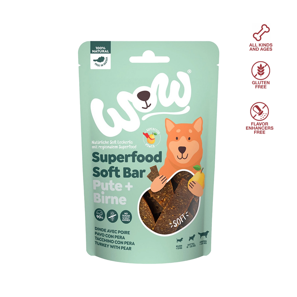 WOW | Soft Bar Pute mit Birne-PetsFinest