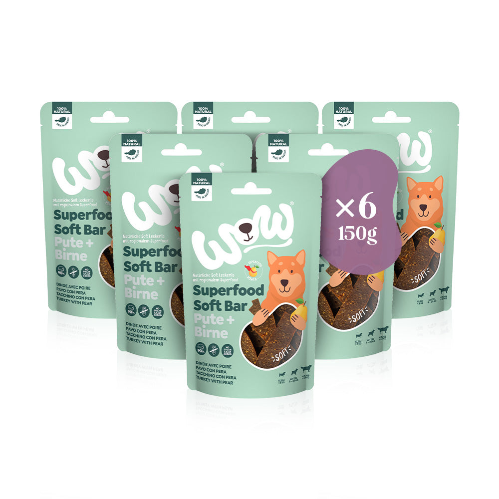 WOW | Soft Bar Pute mit Birne-PetsFinest