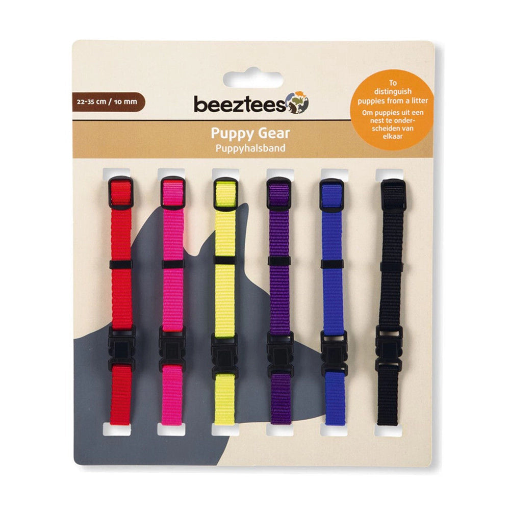 beeztees | Puppy Gear Halsbänder 6 Stück