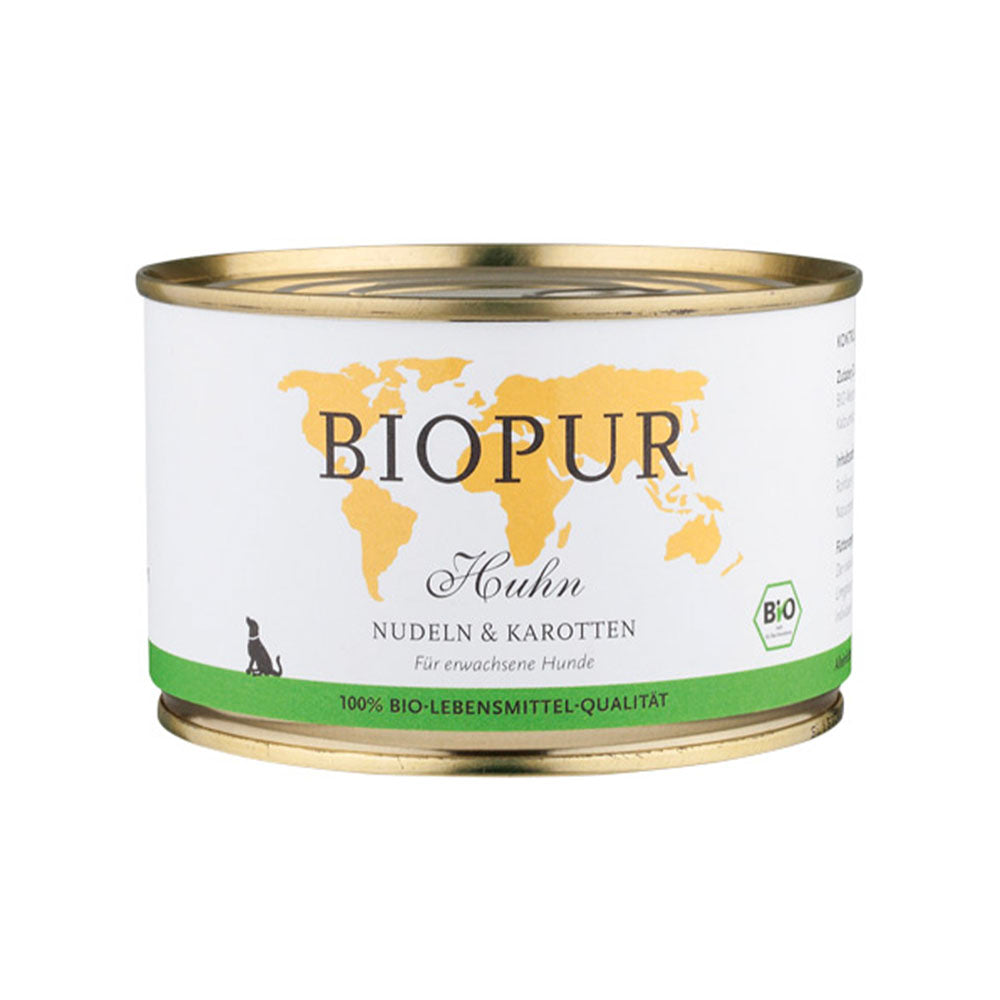 Biopur Hund | Huhn mit Nudeln & Karotten-PetsFinest