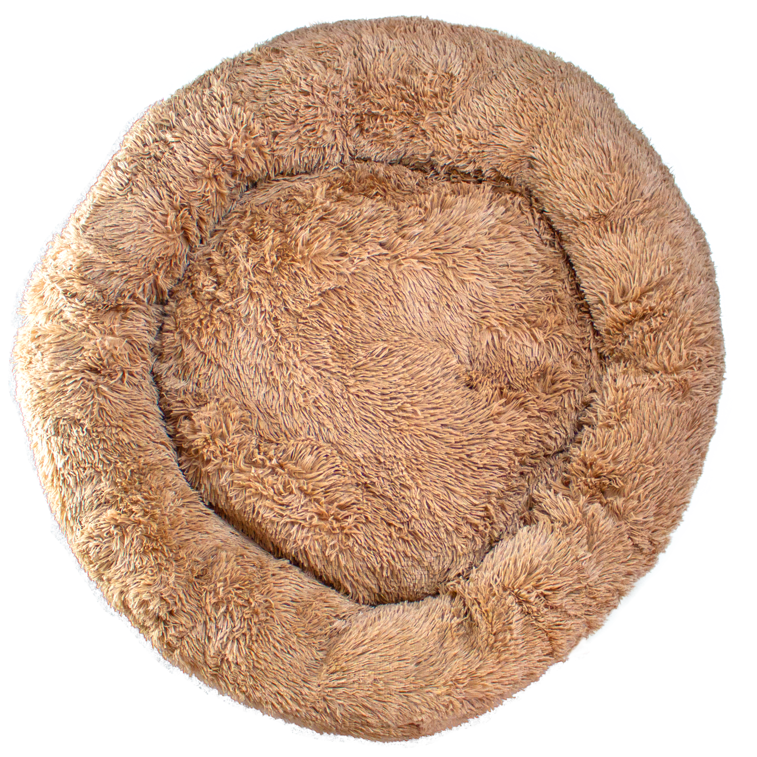 PetsFinest | Hundebett/ Katzenbett hellbraun-PetsFinest