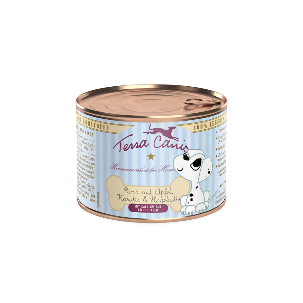 Terra Canis Welpe | Rind mit Apfel Karotte & Hagebutte-PetsFinest
