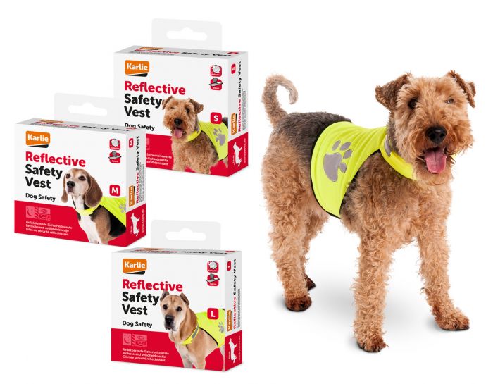 Karlie | Reflective Safety Vest-PetsFinest