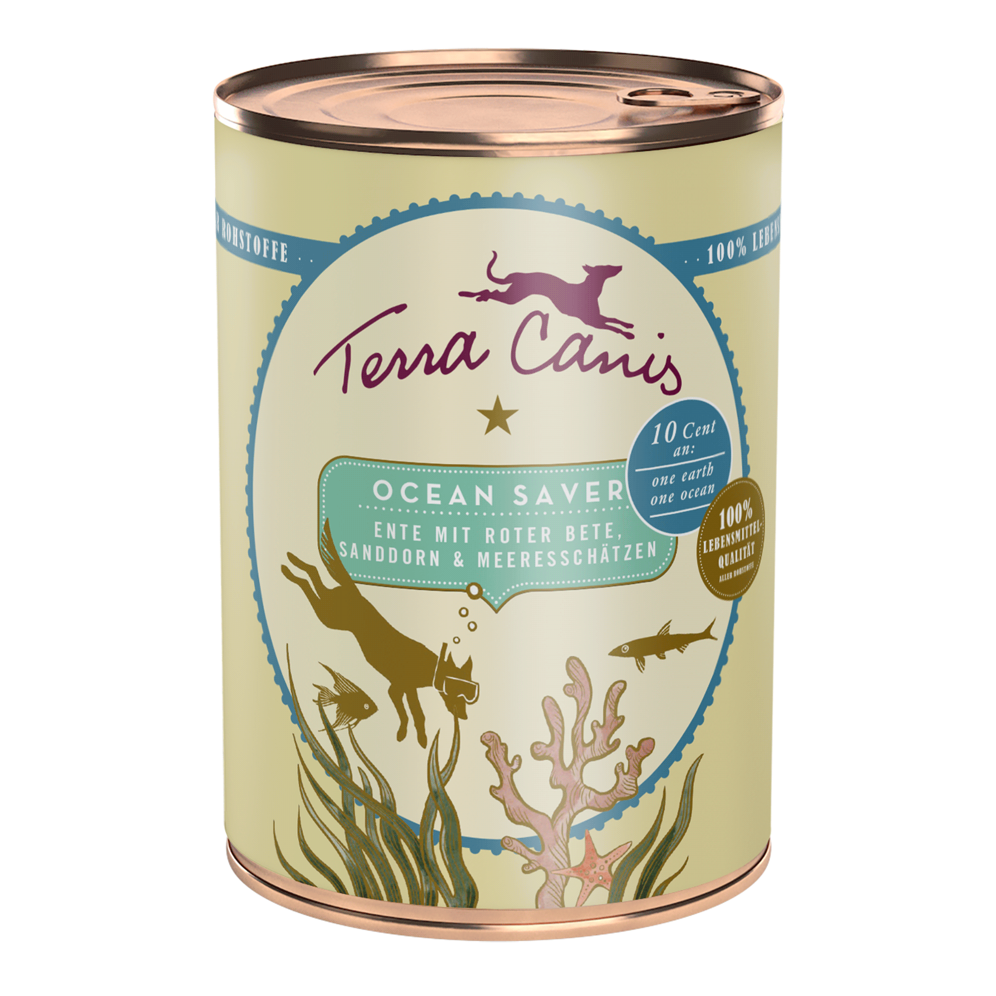 Terra Canis | Ocean Saver - Ente mit roter Beete Sanddorn & Meeresschätzen-PetsFinest