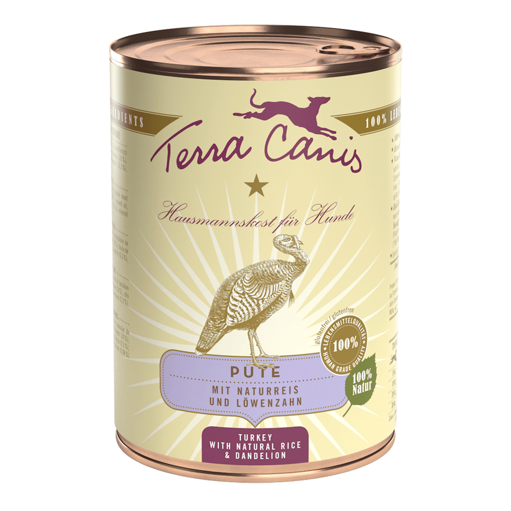 Terra Canis | Pute mit Naturreis & frischem Löwenzahn-PetsFinest