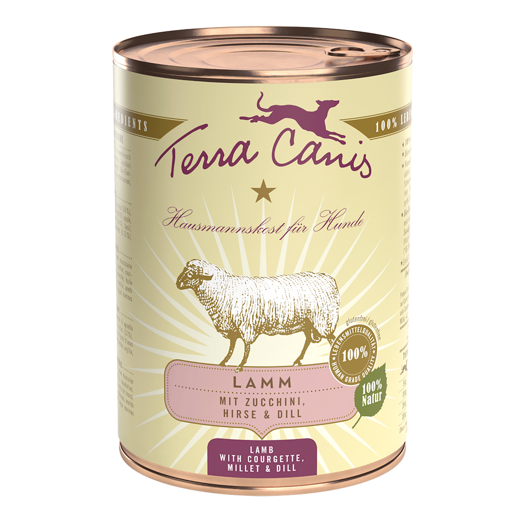 Terra Canis | Lamm mit Zucchini Hirse & Dill-PetsFinest