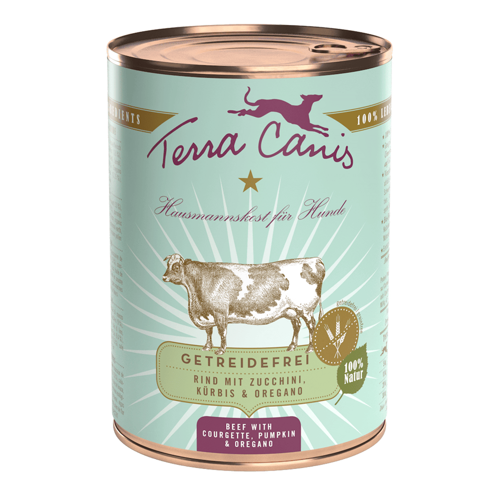 Terra Canis | Rind mit Zucchini Kürbis & Oregano-PetsFinest