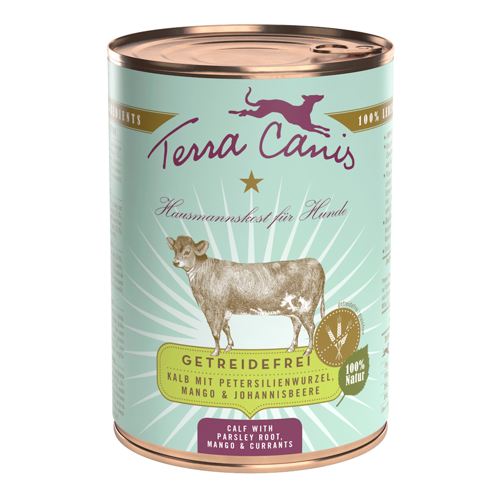 Terra Canis | Kalb mit Petersilienwurzel Mango & Johannisbeere-PetsFinest