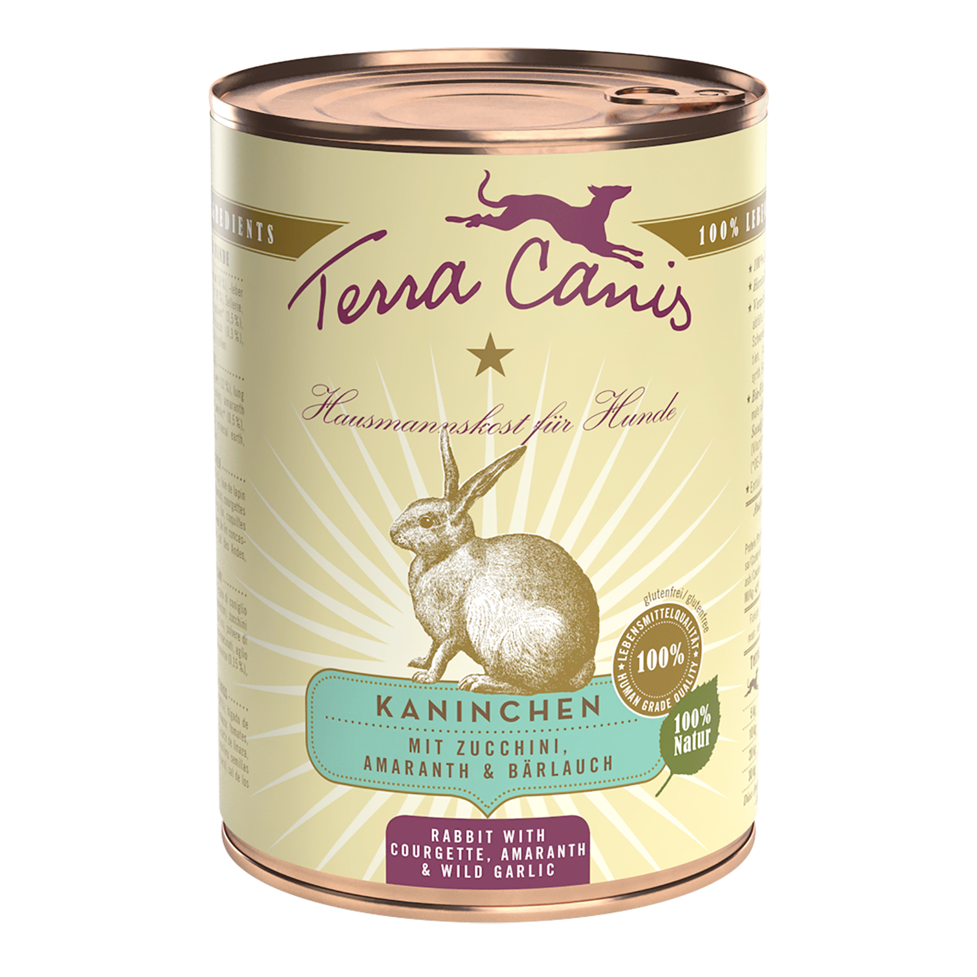 Terra Canis | Kaninchen mit Zucchini Amaranth & Bärlauch-PetsFinest