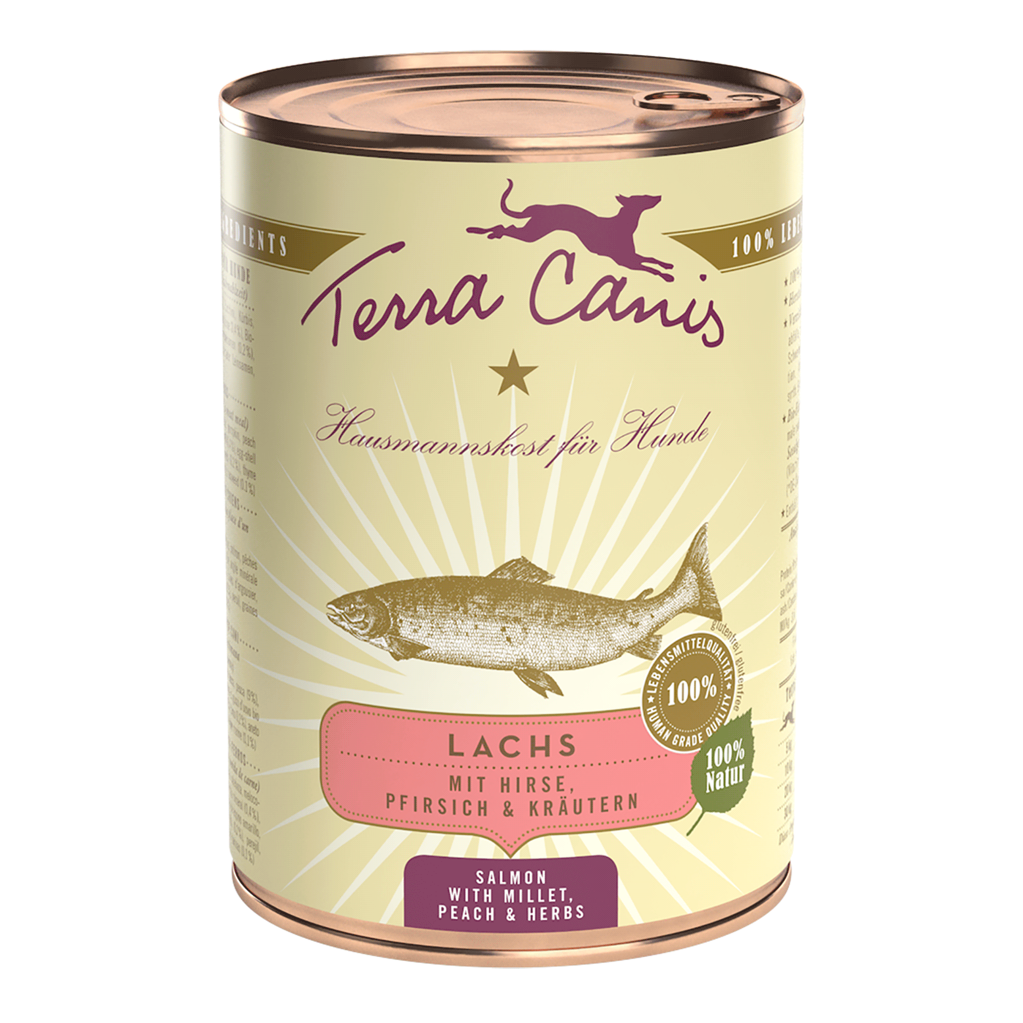 Terra Canis | Lachs mit Hirse Pfirsich & Kräutern-PetsFinest