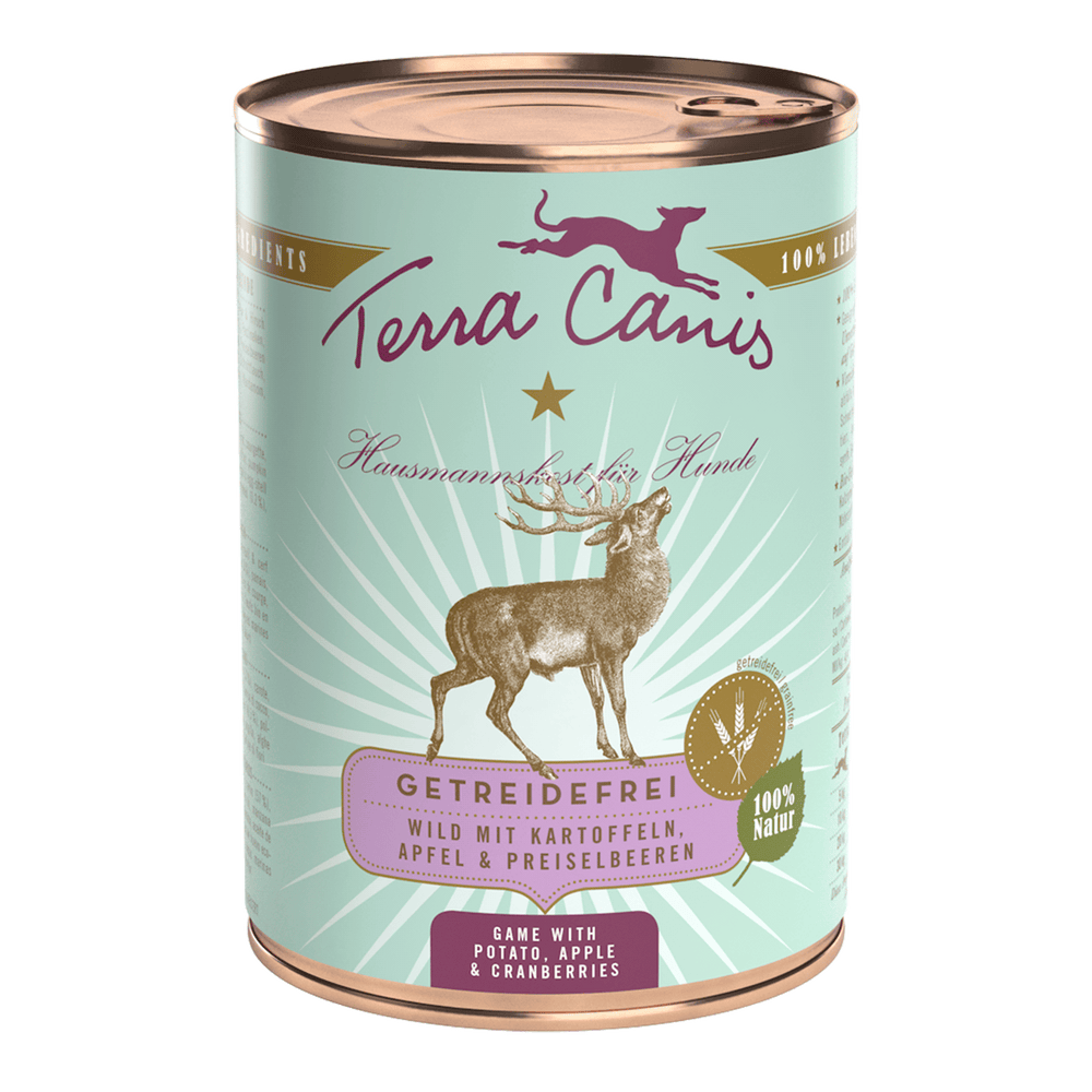 Terra Canis | Wild mit Kartoffeln Apfel & Preiselbeeren-PetsFinest