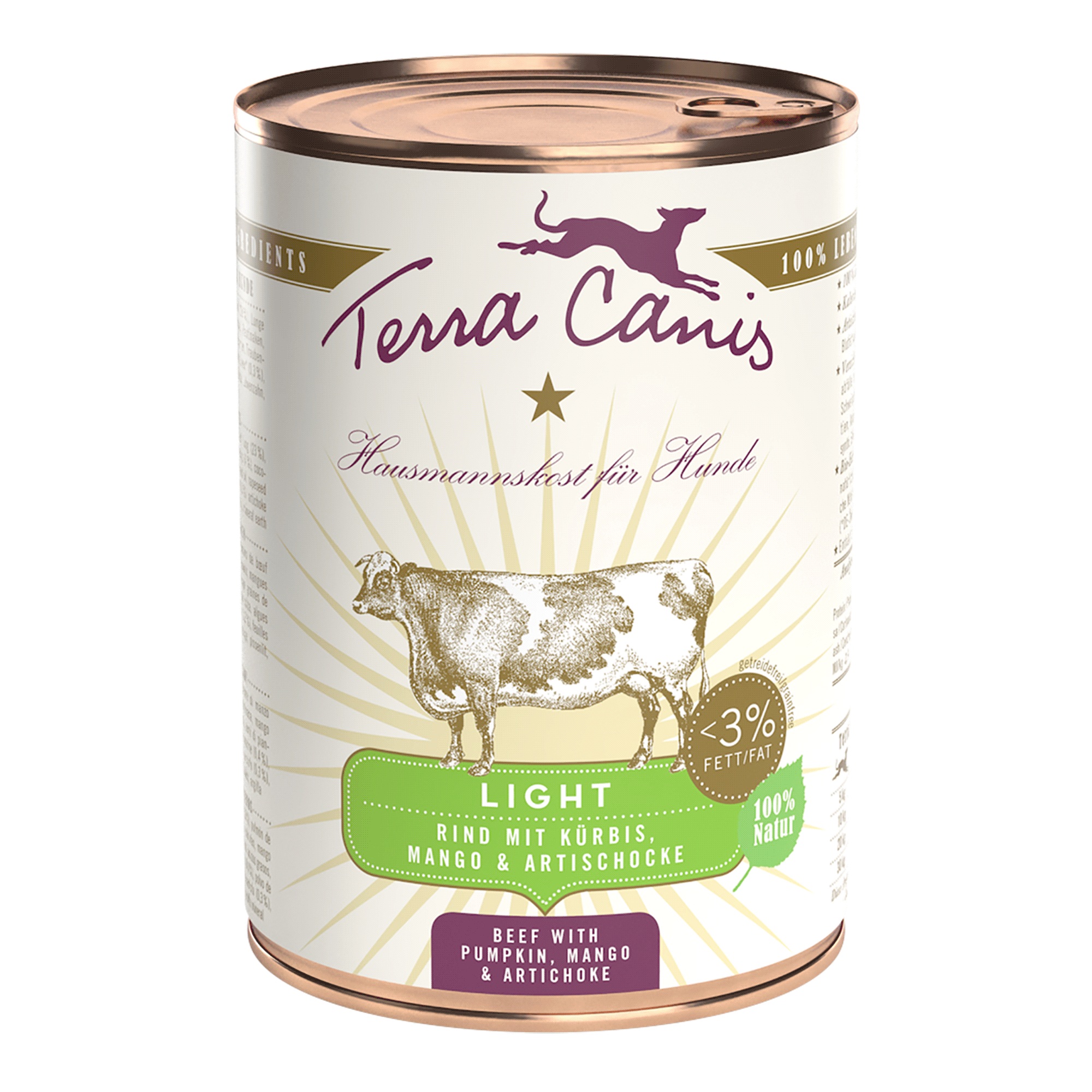 Terra Canis | Rind mit Kürbis Mango & Artischocke-PetsFinest