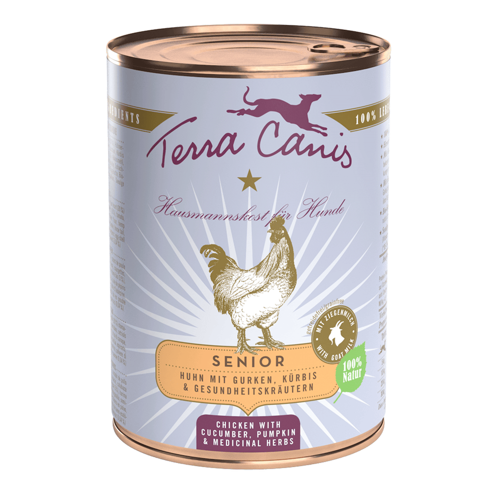 Terra Canis | Huhn mit Gurken Kürbis & Gesundheitskräutern-PetsFinest