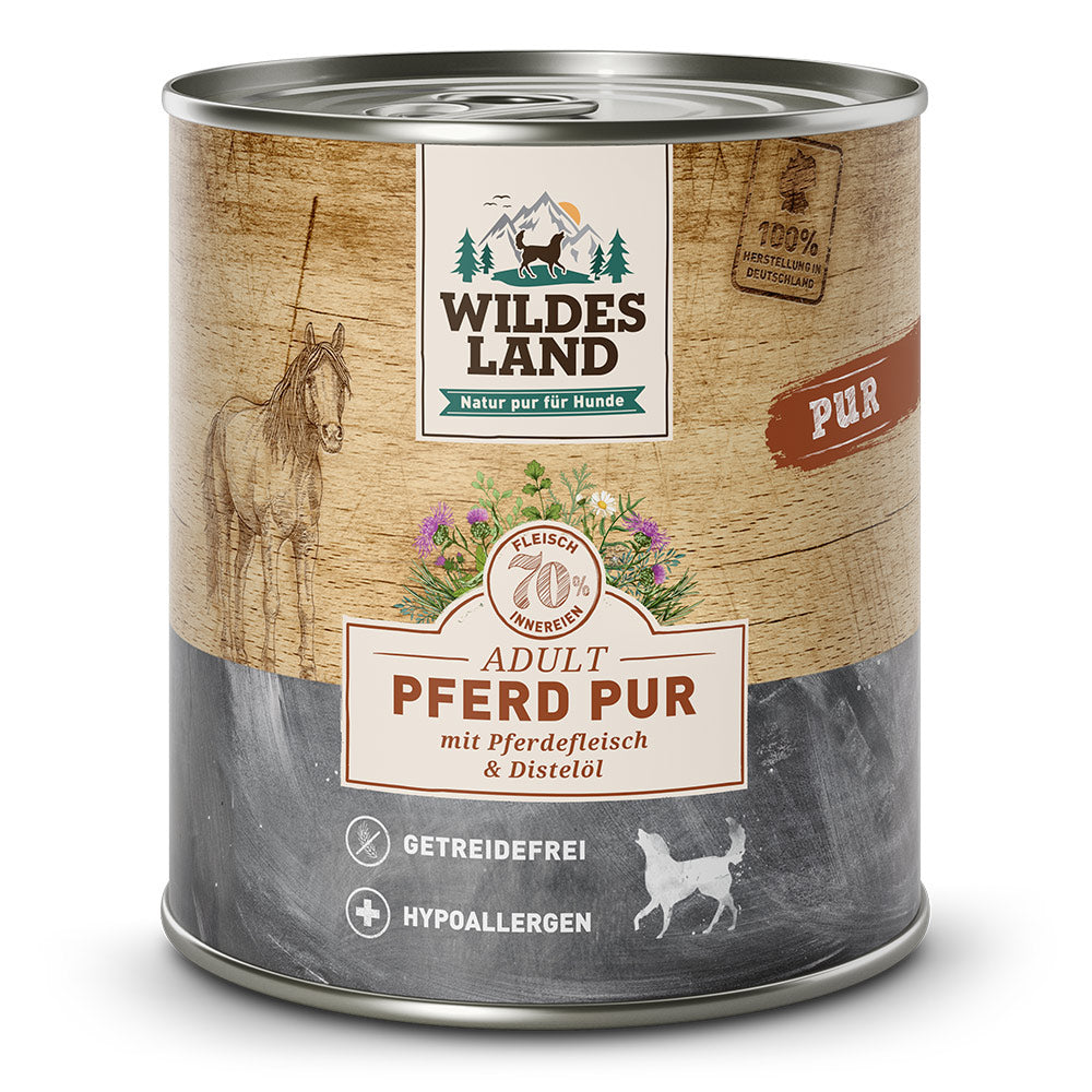 Wildes Land | Pferd PUR mit Distelöl-PetsFinest