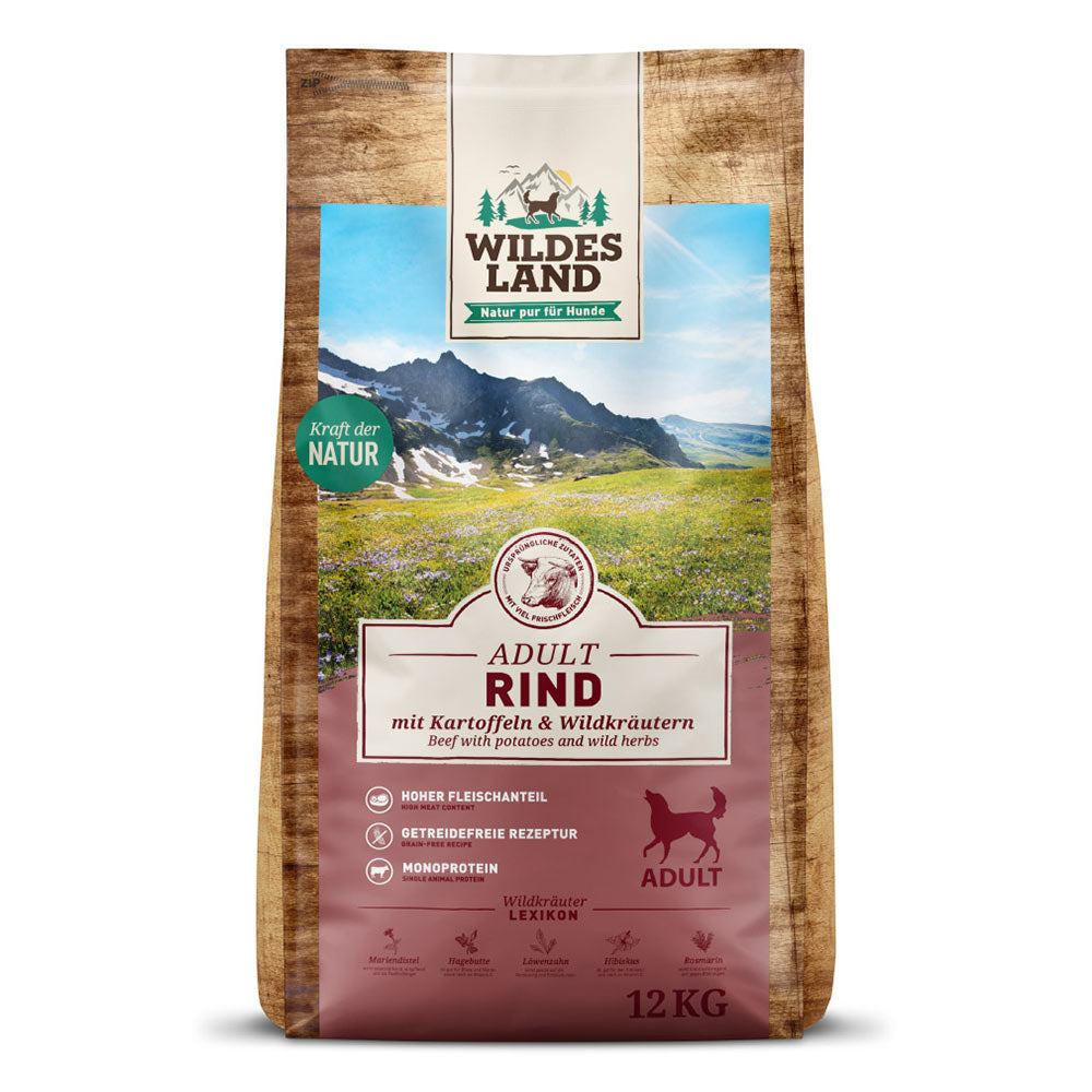 Wildes Land | Rind mit Kartoffeln-PetsFinest