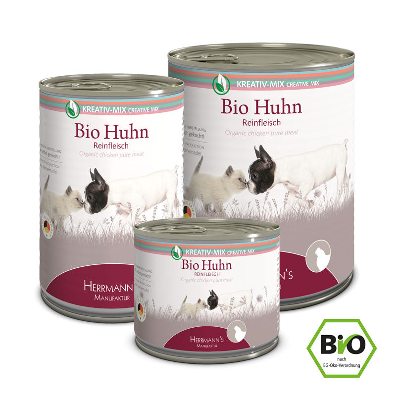 Herrmanns Reinfleisch Bio-Huhn | Dose-PetsFinest