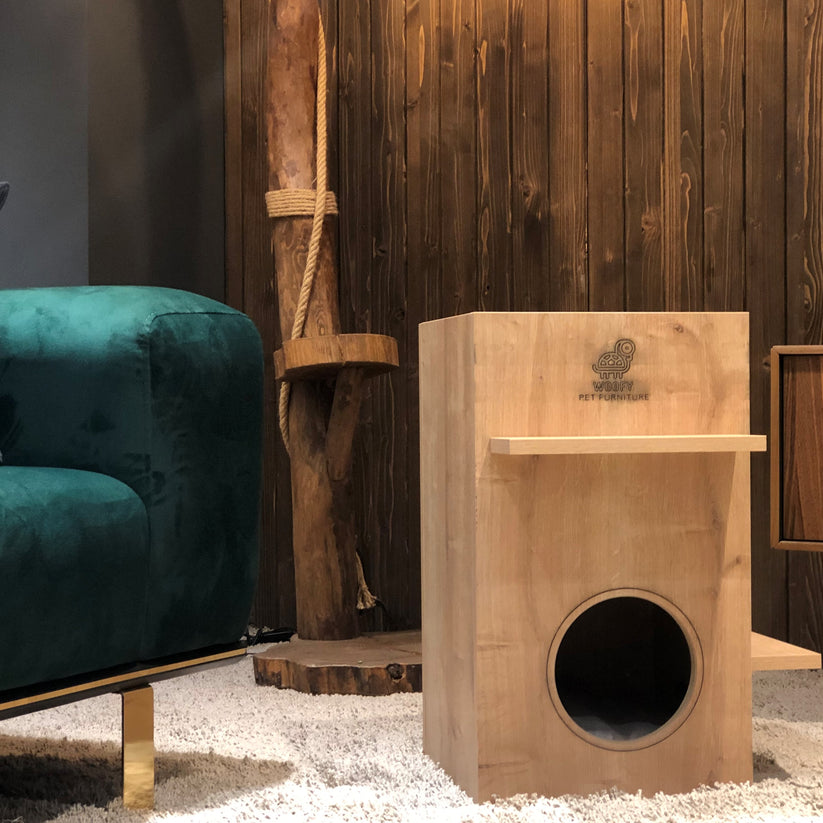 Woofy Pet | Catsy | 2-stöckiger Katzenturm-PetsFinest