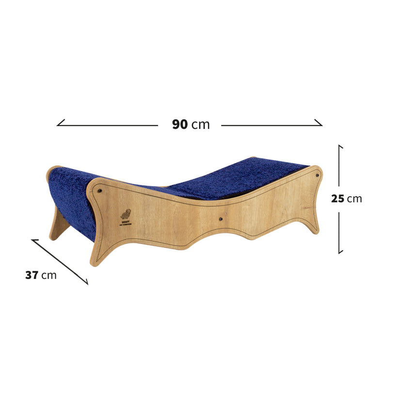 Woofy Pet | Catsy | Katzenliege mit kratzfestem Teppich-PetsFinest
