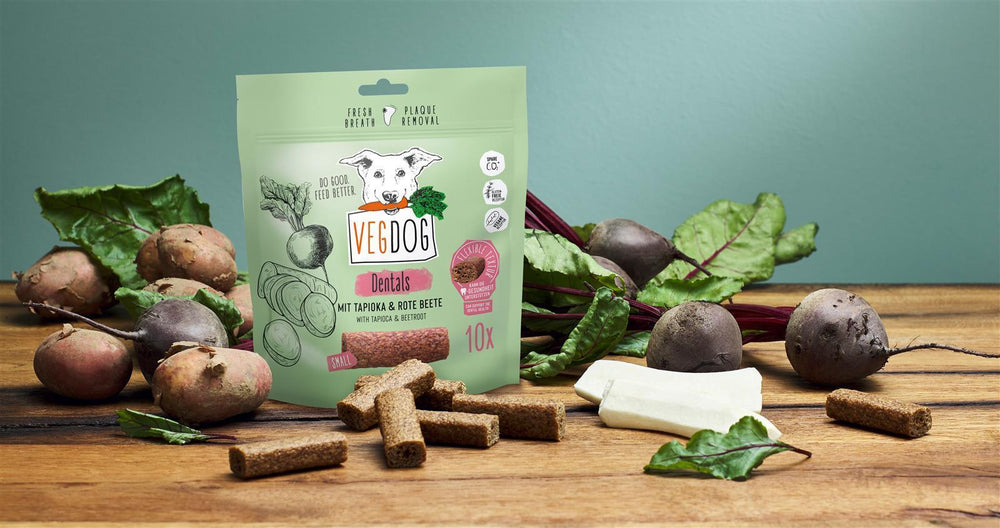 VEGDOG | Dentals mit Tapioka & Rote Beete-PetsFinest