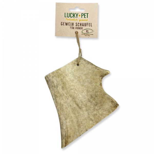 Das Lucky-Pet Elch Schäufle ist eine Geweih-Schaufel von PetsFinest.