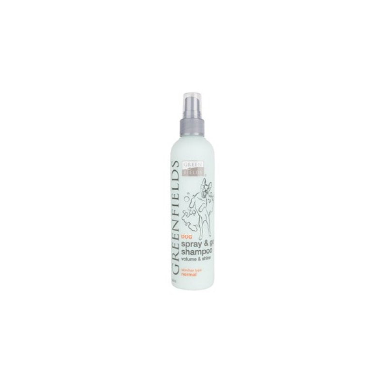 Greenfields | Dog spray & go shampoo volume & shine-PetsFinest