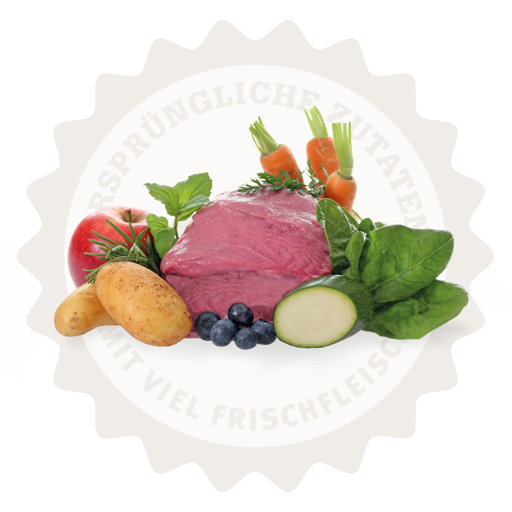 Lakefields | Lammfleisch mit Kartoffeln, Blattspinat und Kräutern-PetsFinest
