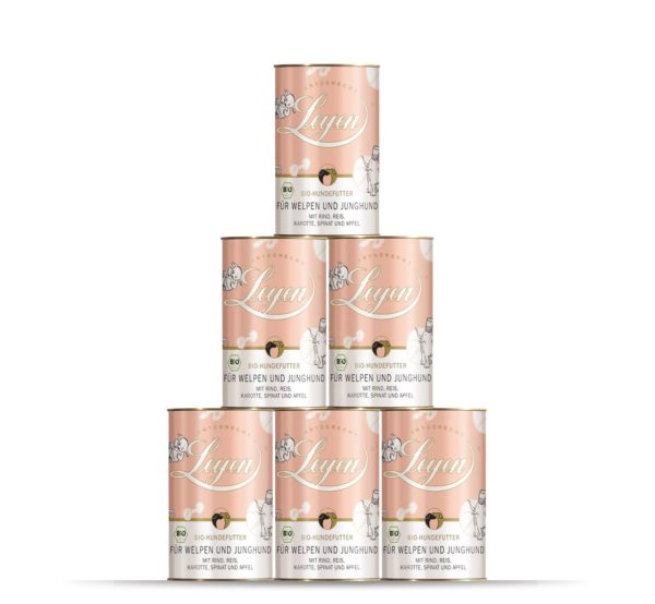 LEYEN | Bio-Welpenfutter Bio-Rind mit Bio Reis-PetsFinest