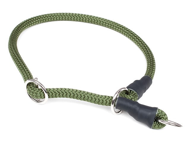 Mystique | Halsband Nylon Größe 50 cm olive-PetsFinest